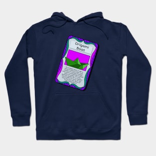 Origami Trading Card - Boat Hoodie